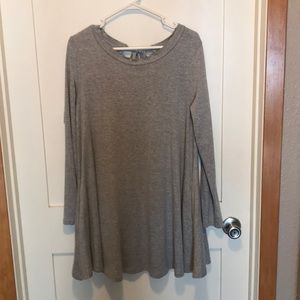 Gray Brand New Tunic Dress